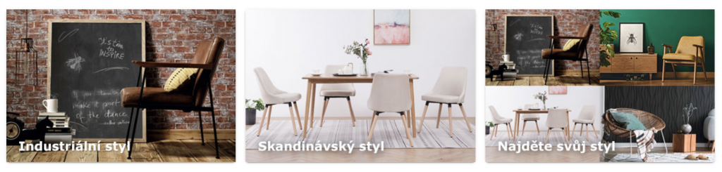 VidaXL skandinávský styl